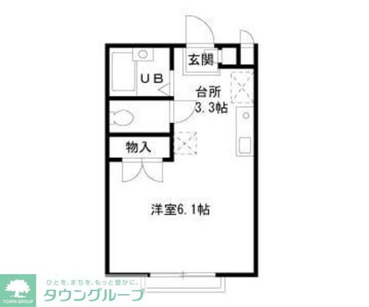 エステート南野の物件間取画像